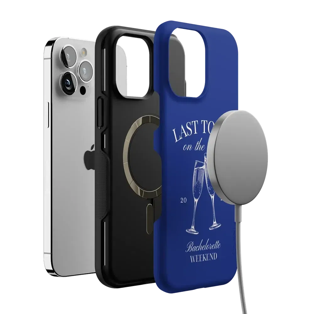 Clearance Price Last Toast | Blue Coastal Bachelorette Case  Almost Sold Out!