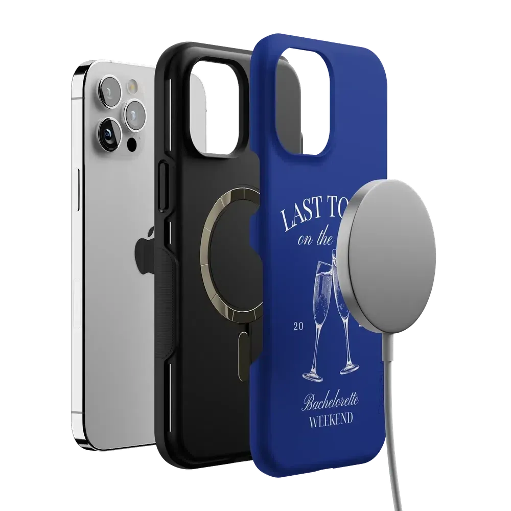 Clearance Price Last Toast | Blue Coastal Bachelorette Case  Almost Sold Out!