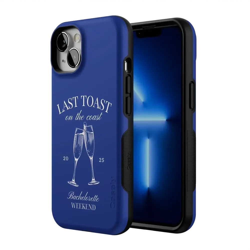 Clearance Price Last Toast | Blue Coastal Bachelorette Case  Almost Sold Out!