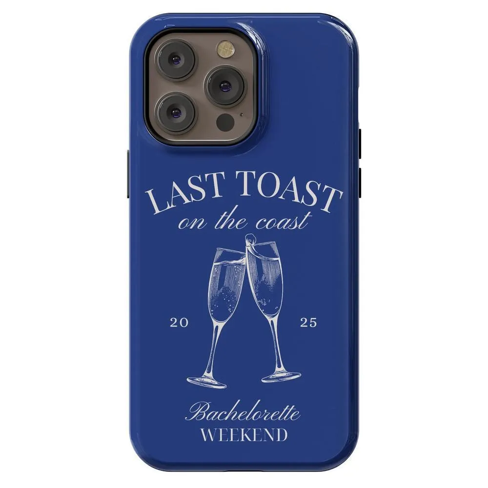 Clearance Price Last Toast | Blue Coastal Bachelorette Case  Almost Sold Out!