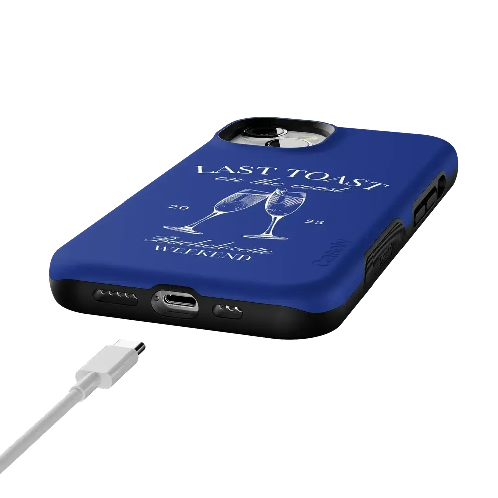 Clearance Price Last Toast | Blue Coastal Bachelorette Case  Almost Sold Out!