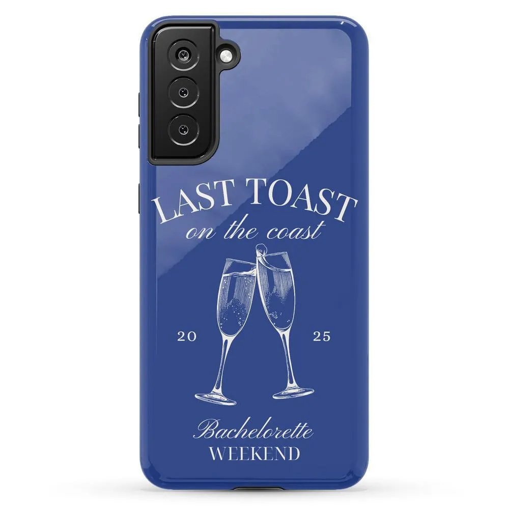 Clearance Price Last Toast | Blue Coastal Bachelorette Case  Almost Sold Out!