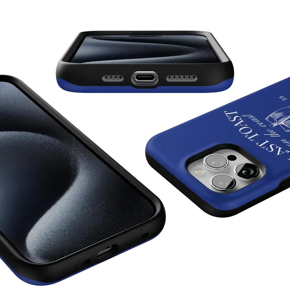 Clearance Price Last Toast | Blue Coastal Bachelorette Case  Almost Sold Out!