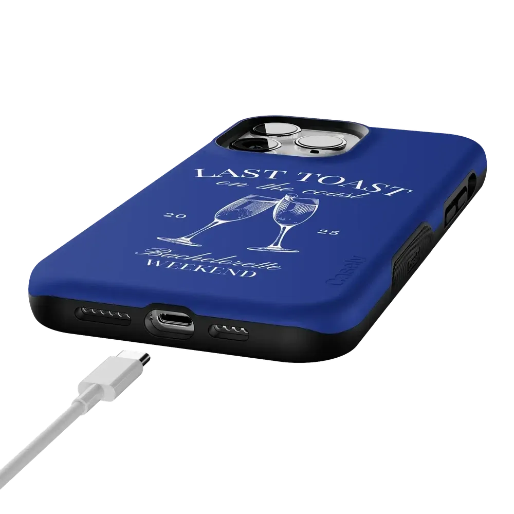 Clearance Price Last Toast | Blue Coastal Bachelorette Case  Almost Sold Out!