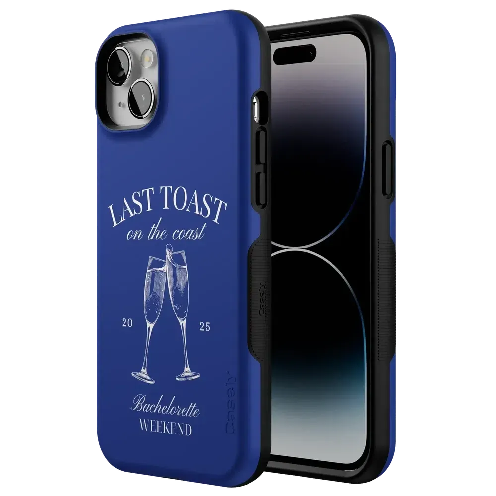 Clearance Price Last Toast | Blue Coastal Bachelorette Case  Almost Sold Out!