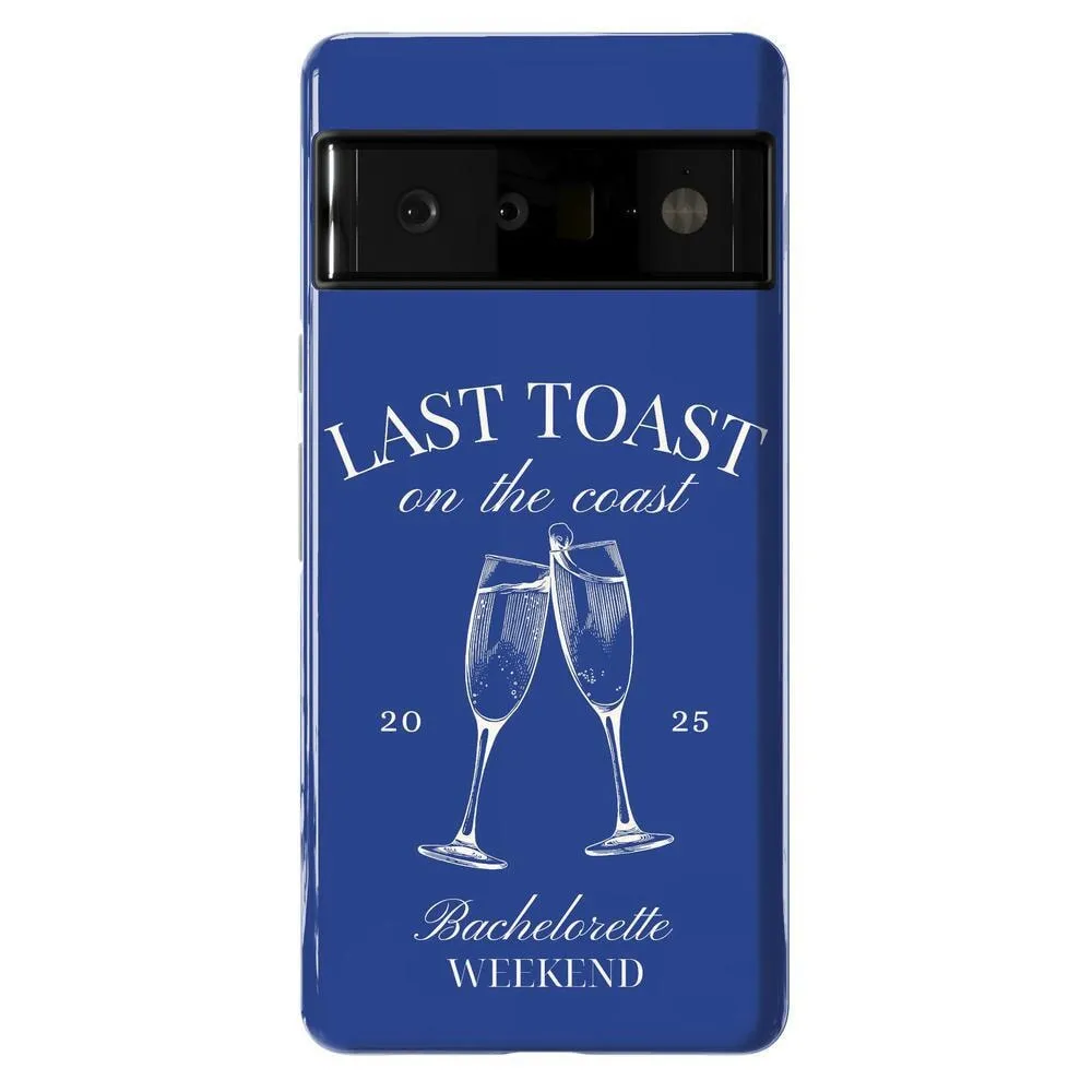 Clearance Price Last Toast | Blue Coastal Bachelorette Case  Almost Sold Out!