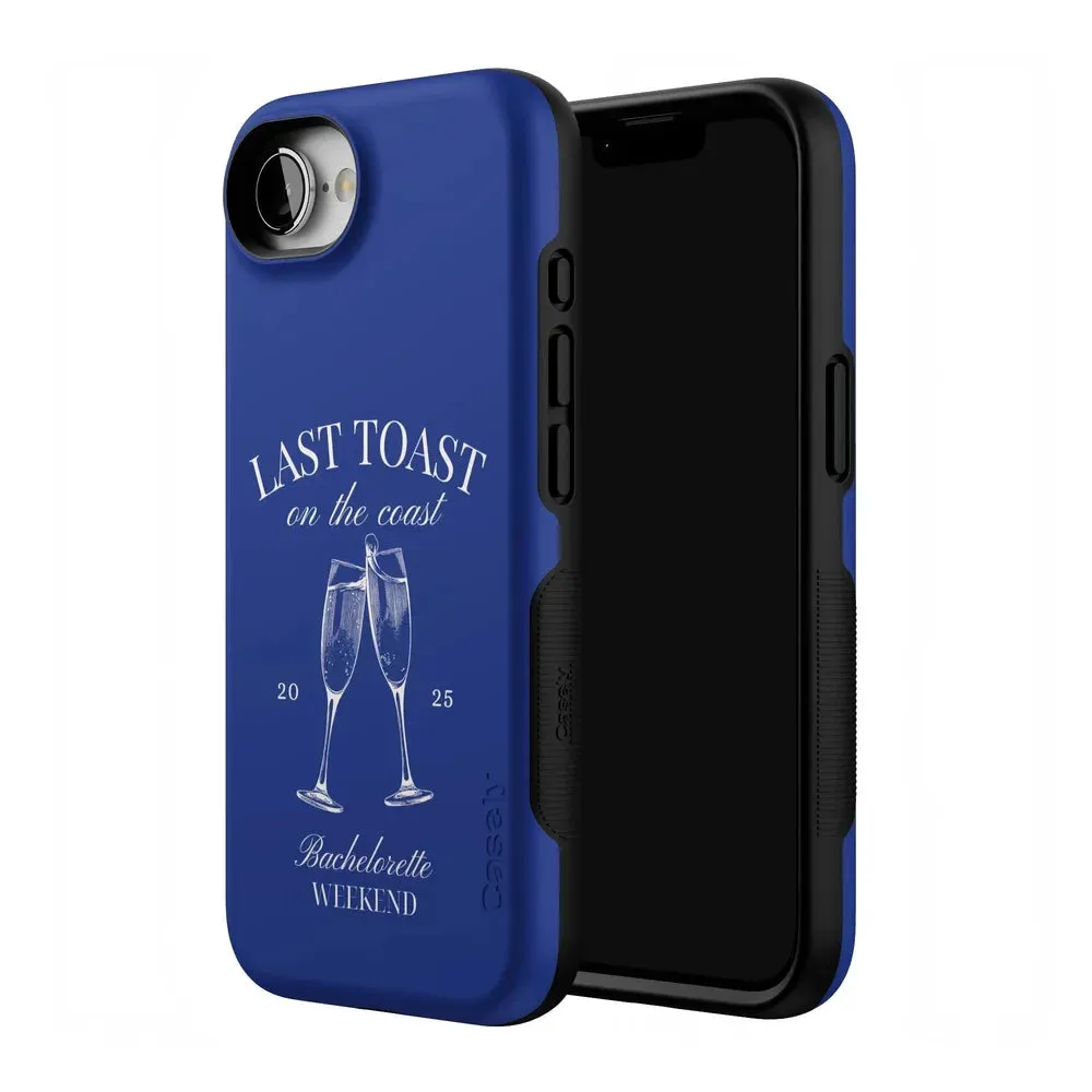 Clearance Price Last Toast | Blue Coastal Bachelorette Case  Almost Sold Out!