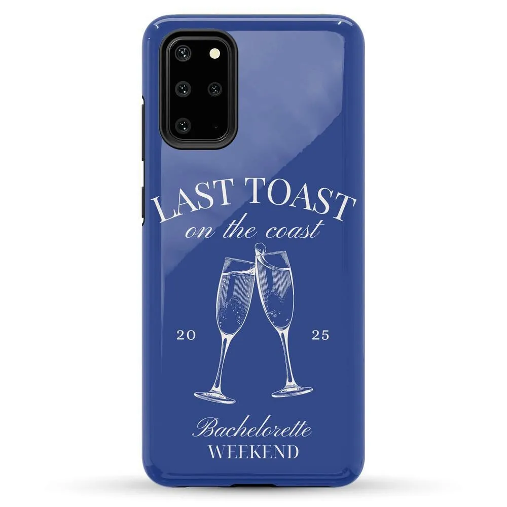 Clearance Price Last Toast | Blue Coastal Bachelorette Case  Almost Sold Out!