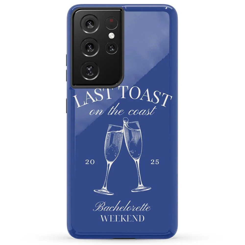 Clearance Price Last Toast | Blue Coastal Bachelorette Case  Almost Sold Out!