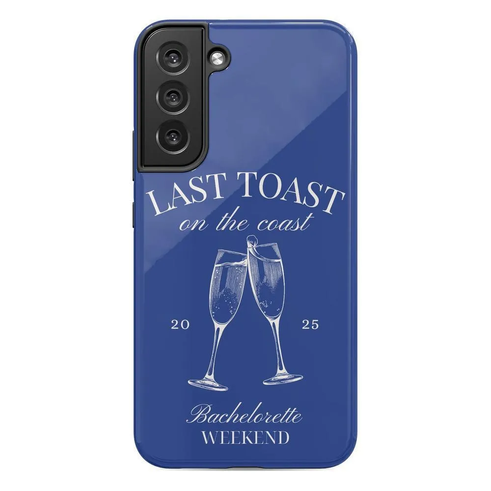 Clearance Price Last Toast | Blue Coastal Bachelorette Case  Almost Sold Out!