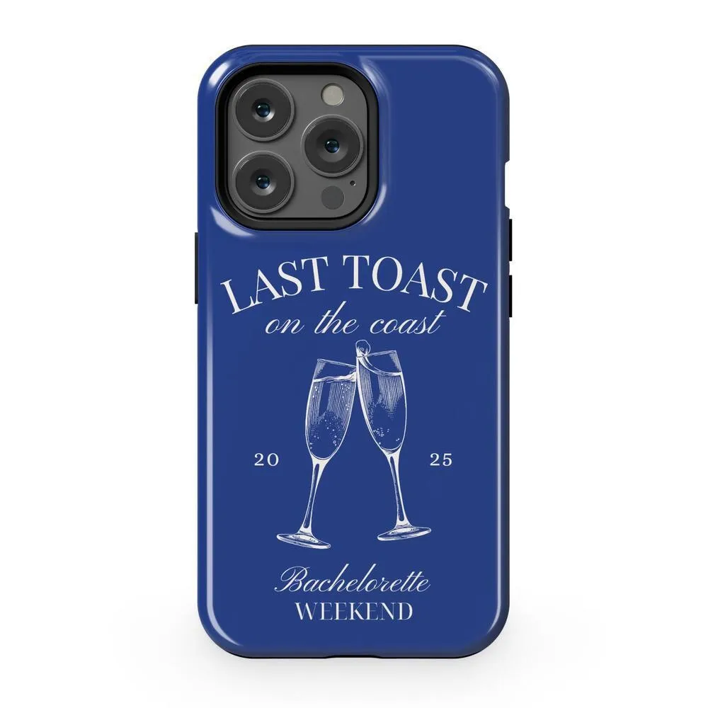 Clearance Price Last Toast | Blue Coastal Bachelorette Case  Almost Sold Out!