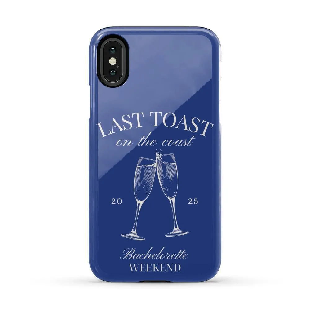 Clearance Price Last Toast | Blue Coastal Bachelorette Case  Almost Sold Out!