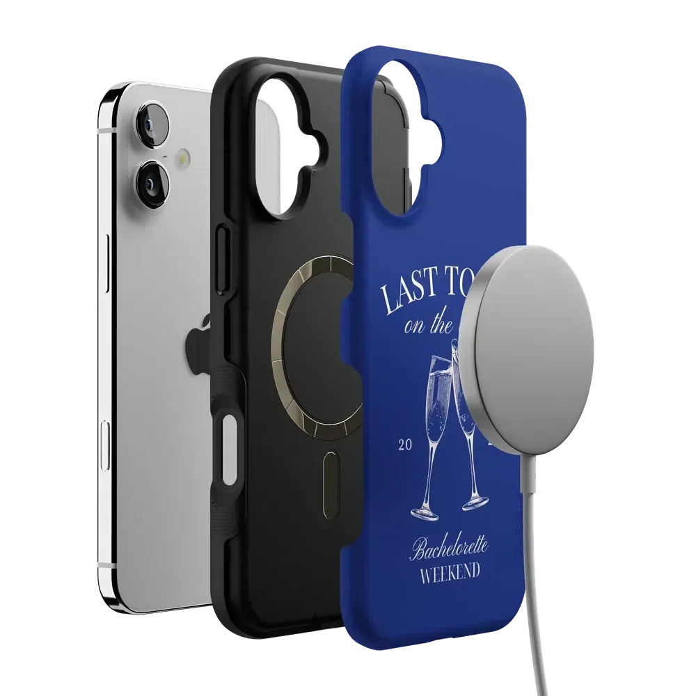 Clearance Price Last Toast | Blue Coastal Bachelorette Case  Almost Sold Out!