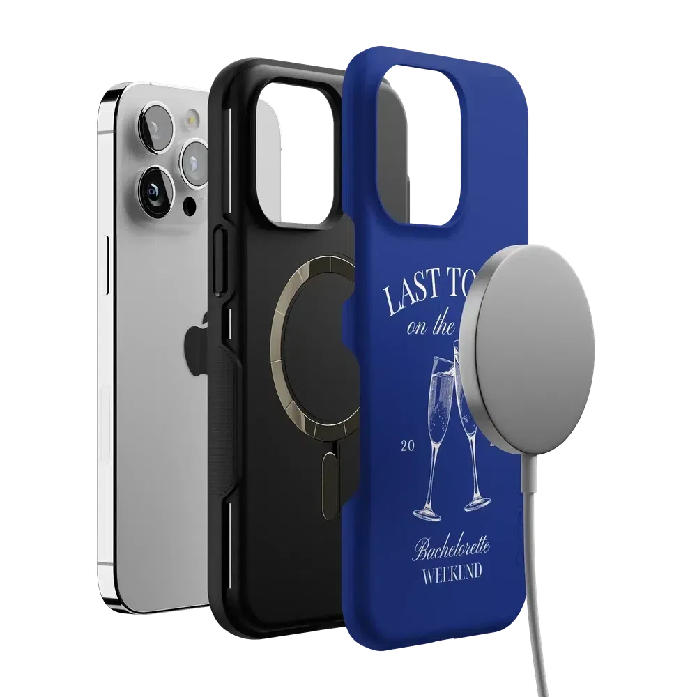 Clearance Price Last Toast | Blue Coastal Bachelorette Case  Almost Sold Out!