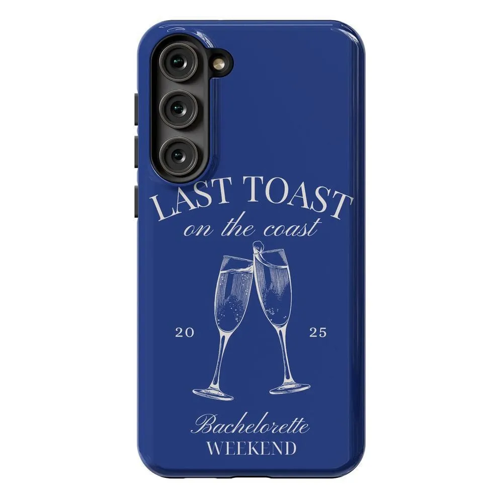 Clearance Price Last Toast | Blue Coastal Bachelorette Case  Almost Sold Out!