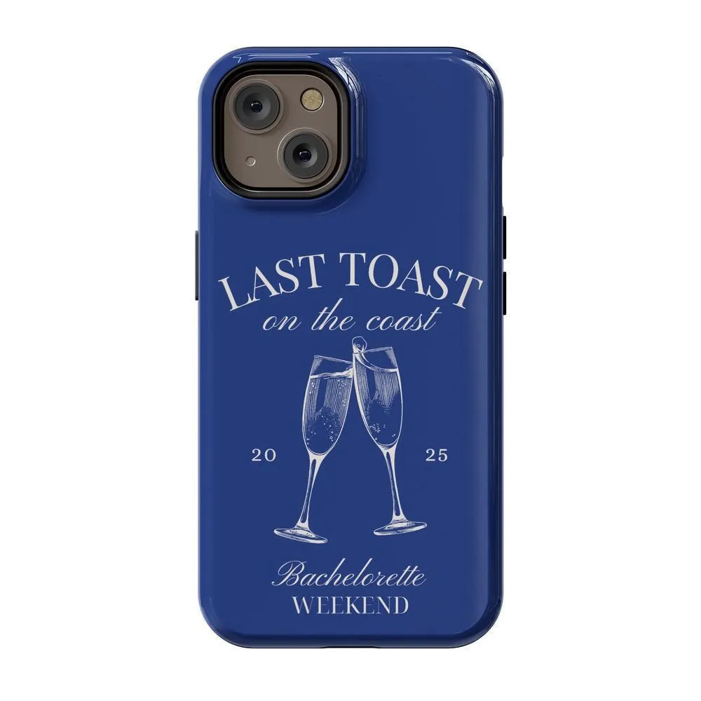 Clearance Price Last Toast | Blue Coastal Bachelorette Case  Almost Sold Out!