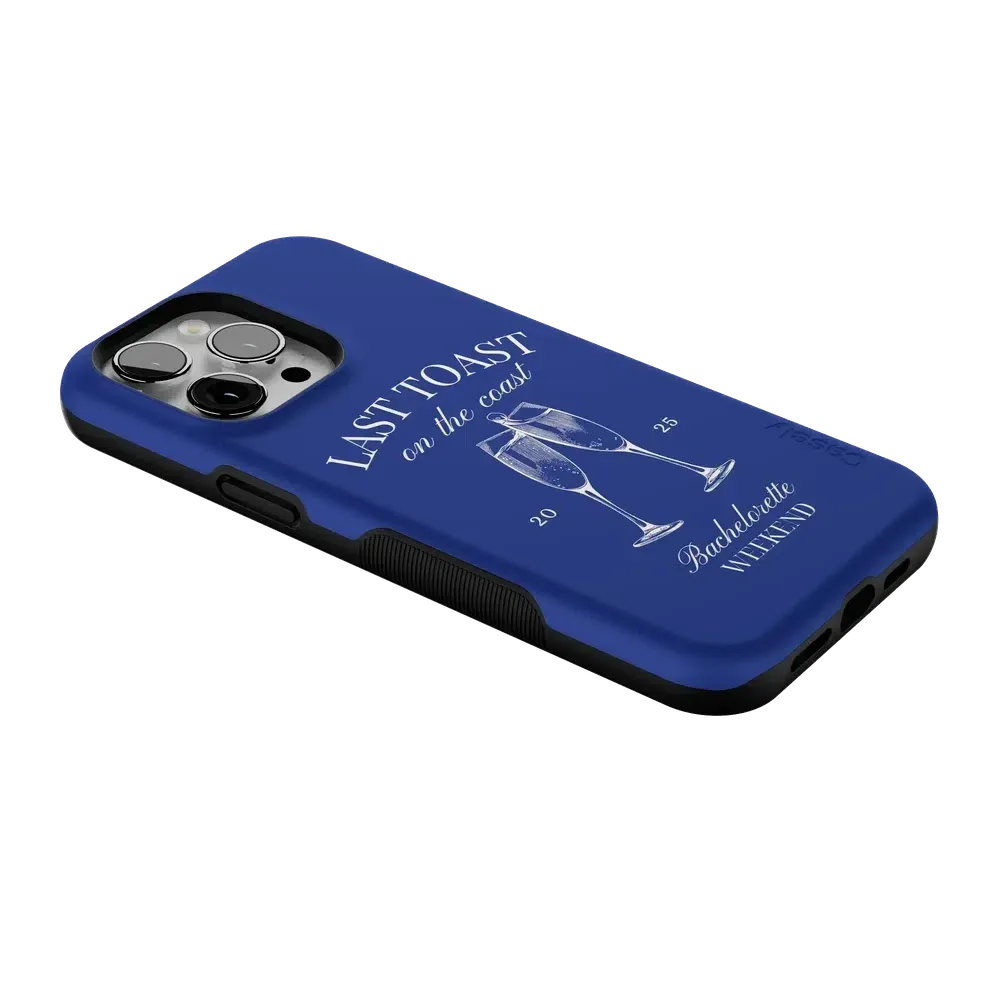 Clearance Price Last Toast | Blue Coastal Bachelorette Case  Almost Sold Out!