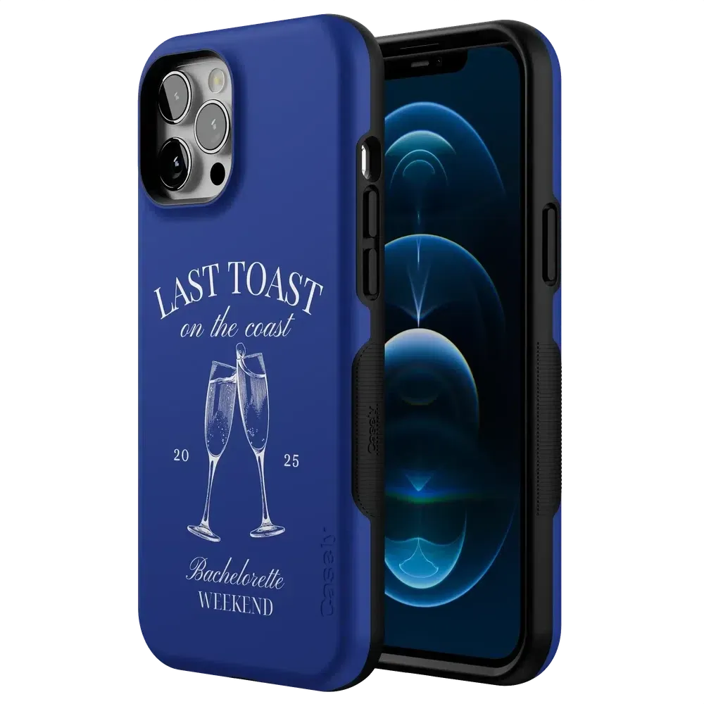 Clearance Price Last Toast | Blue Coastal Bachelorette Case  Almost Sold Out!