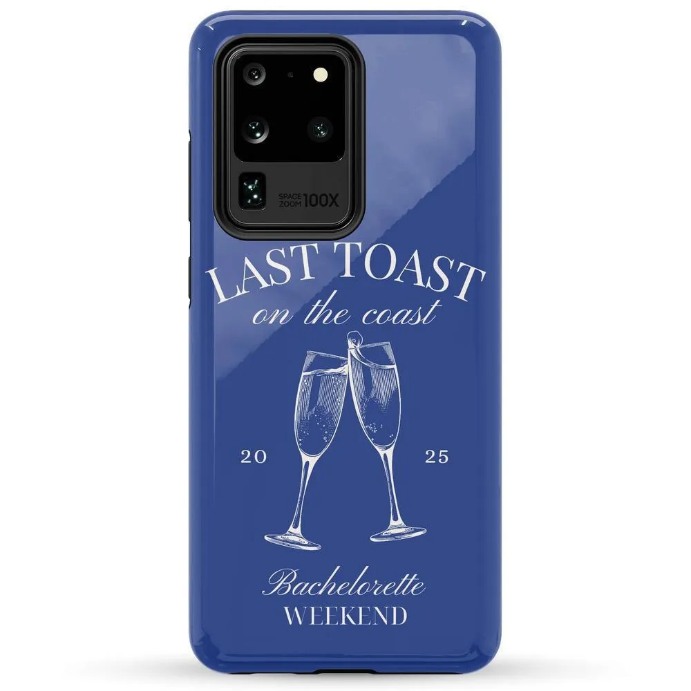 Clearance Price Last Toast | Blue Coastal Bachelorette Case  Almost Sold Out!