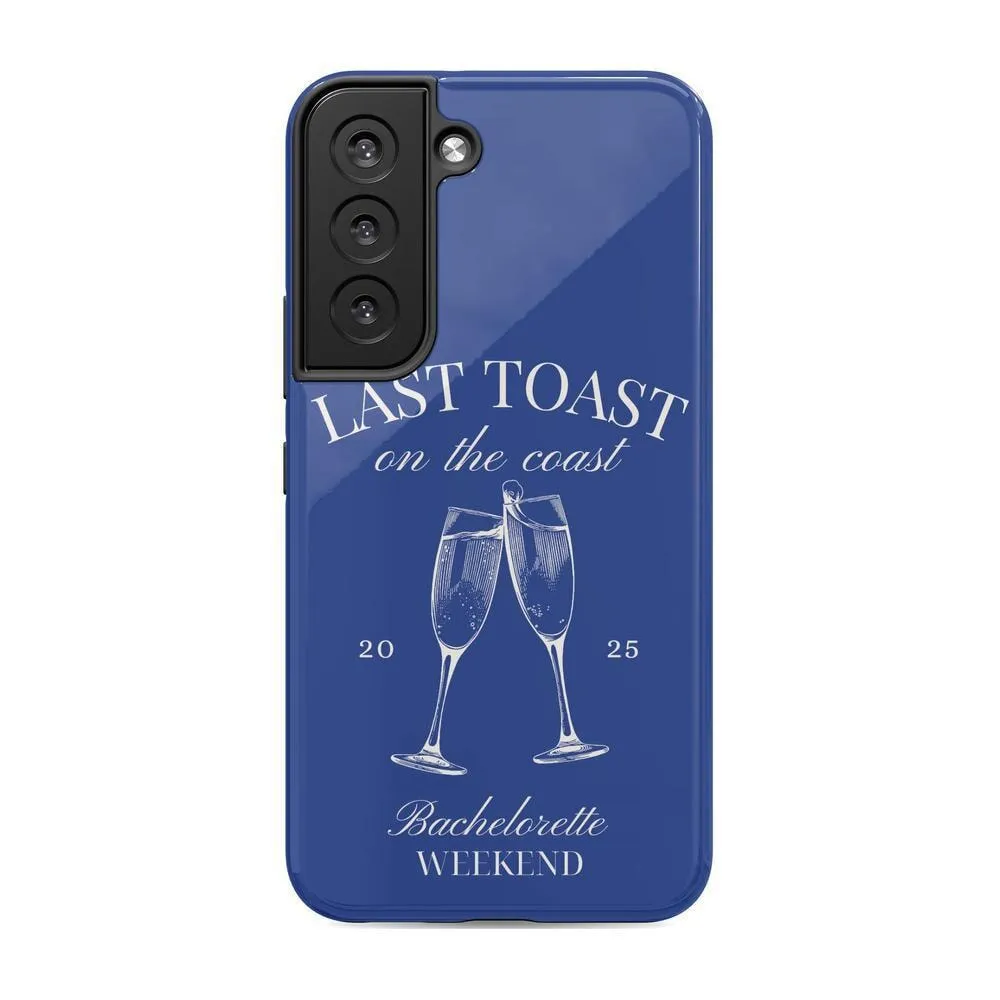 Clearance Price Last Toast | Blue Coastal Bachelorette Case  Almost Sold Out!