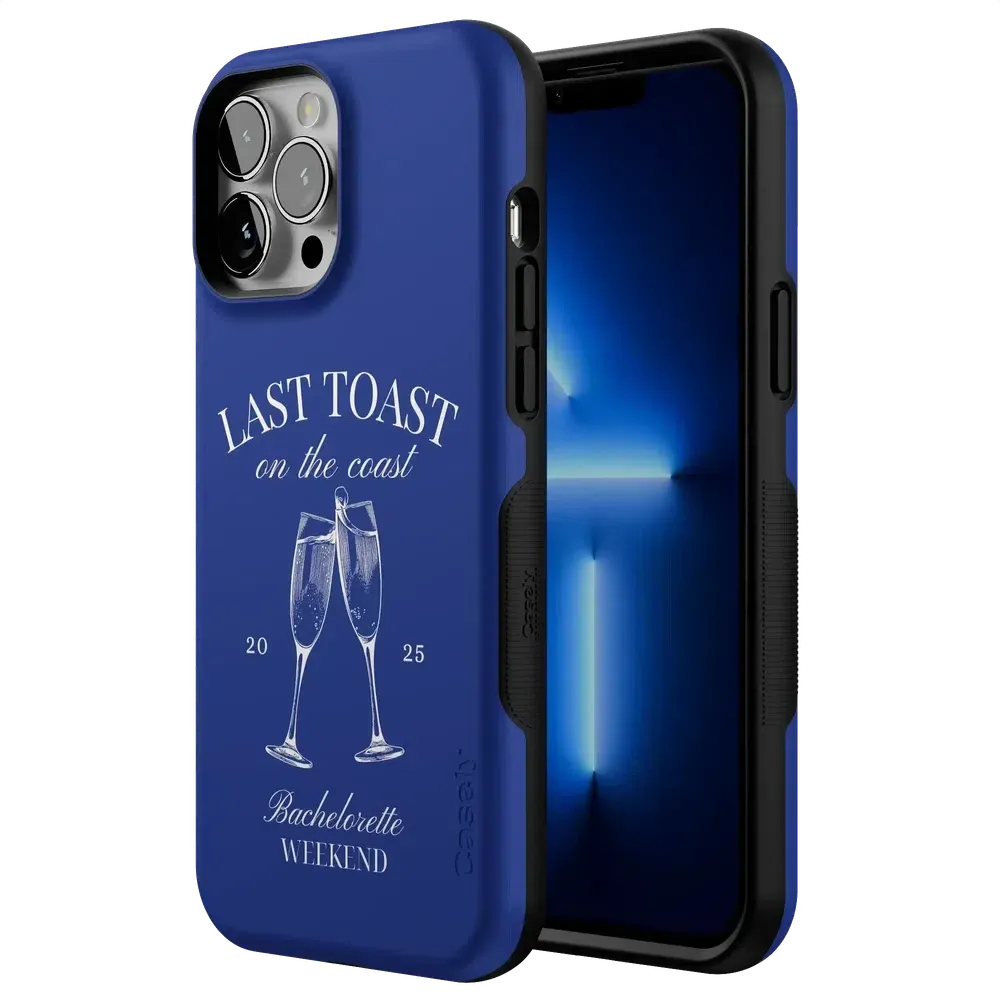 Clearance Price Last Toast | Blue Coastal Bachelorette Case  Almost Sold Out!