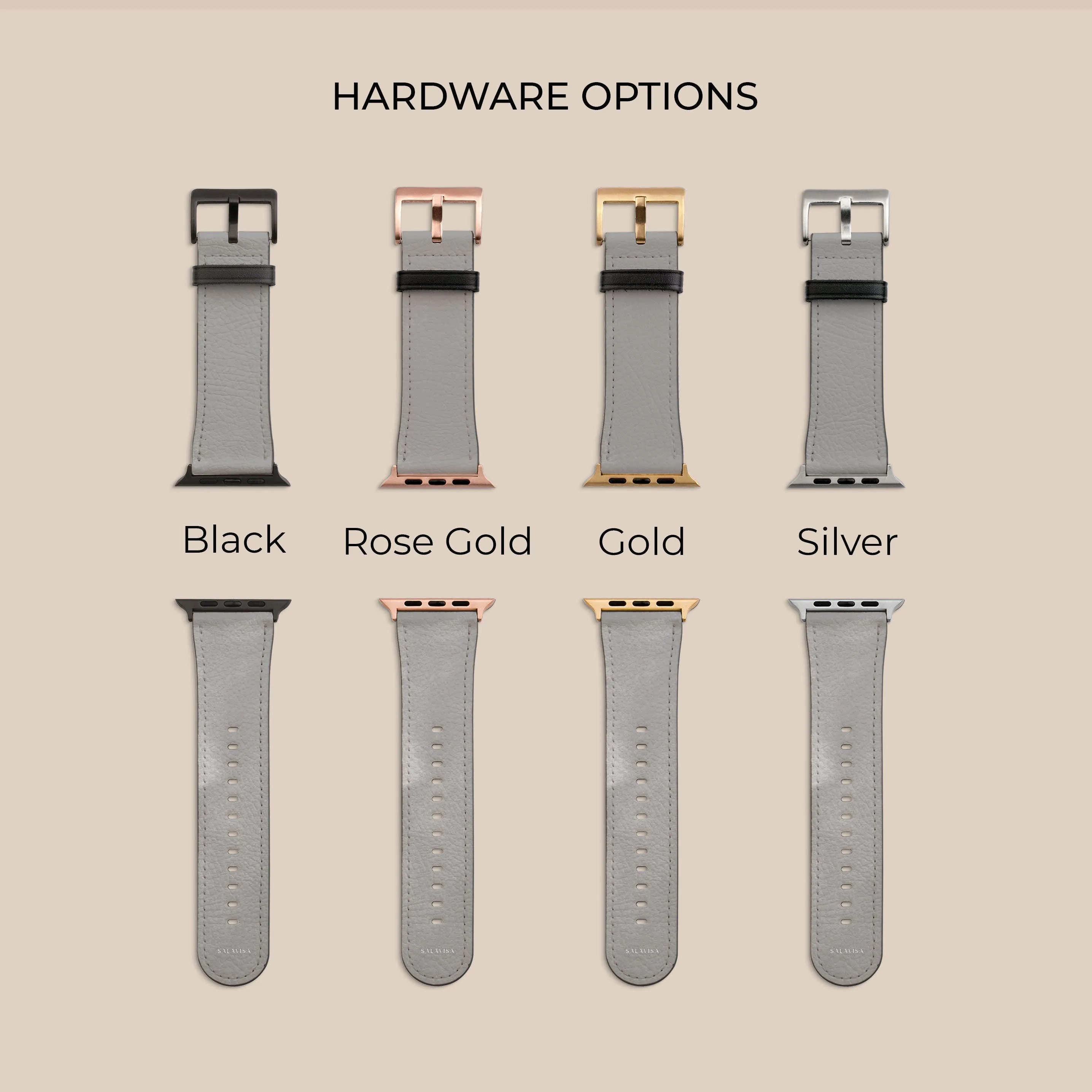 Clearance Price Light Grey Watercolor Apple Watch Band  Stylish & Comfortable