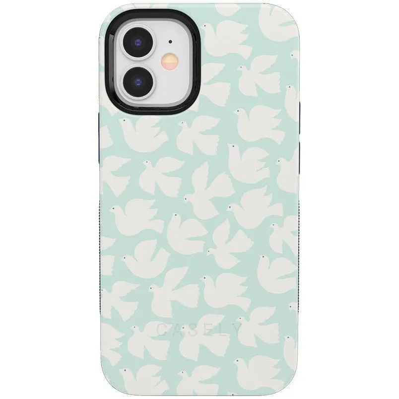 Clearance Price Love Birds | White Doves Case  Last Few Pieces!