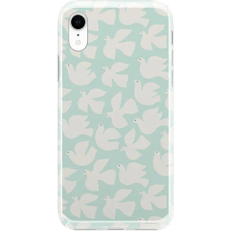 Clearance Price Love Birds | White Doves Case  Last Few Pieces!