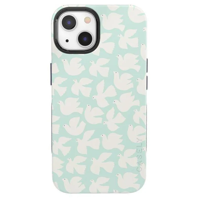 Clearance Price Love Birds | White Doves Case  Last Few Pieces!
