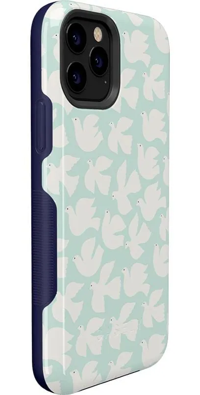 Clearance Price Love Birds | White Doves Case  Last Few Pieces!