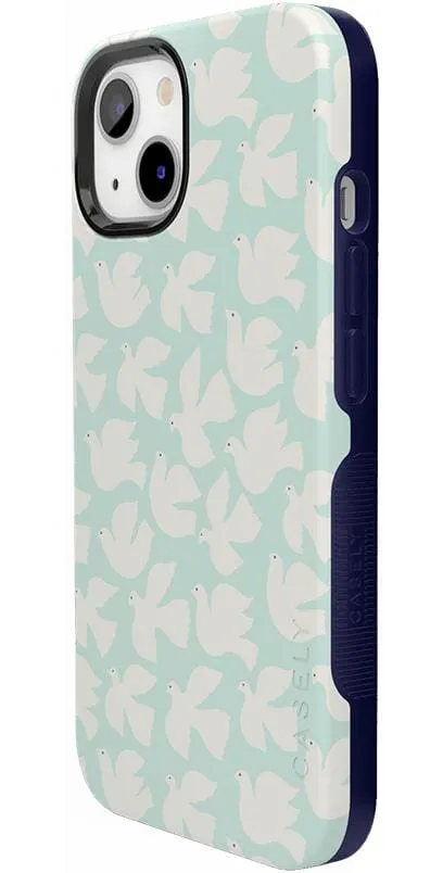Clearance Price Love Birds | White Doves Case  Last Few Pieces!