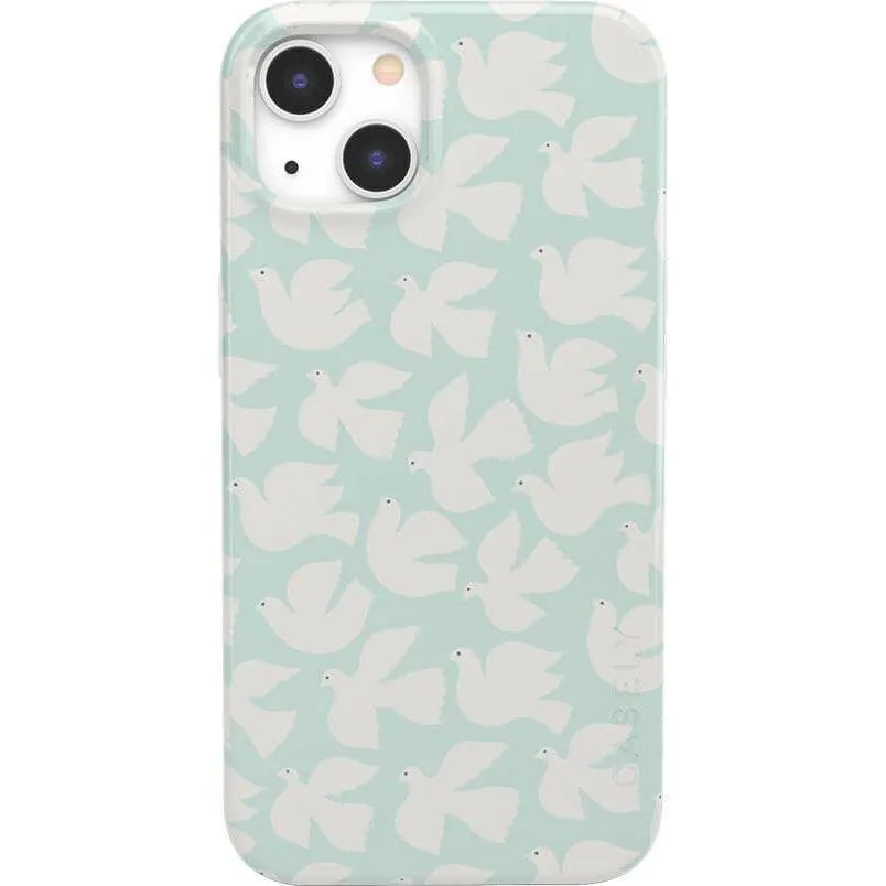 Clearance Price Love Birds | White Doves Case  Last Few Pieces!