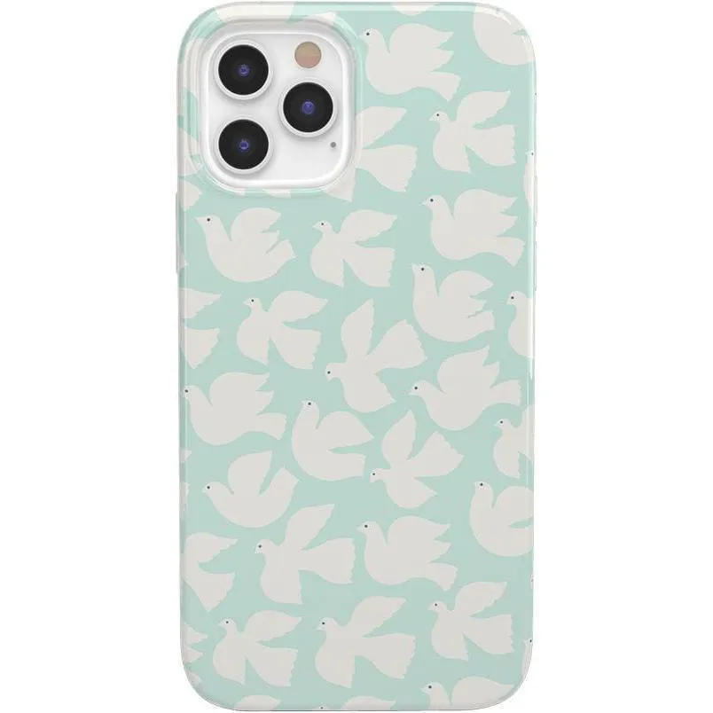 Clearance Price Love Birds | White Doves Case  Last Few Pieces!