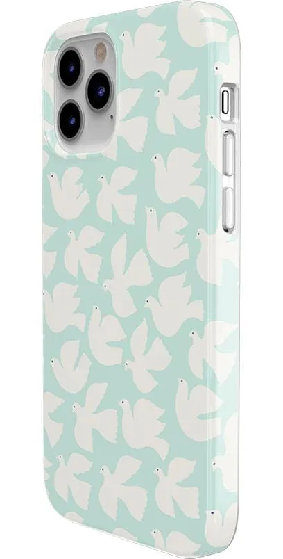 Clearance Price Love Birds | White Doves Case  Last Few Pieces!
