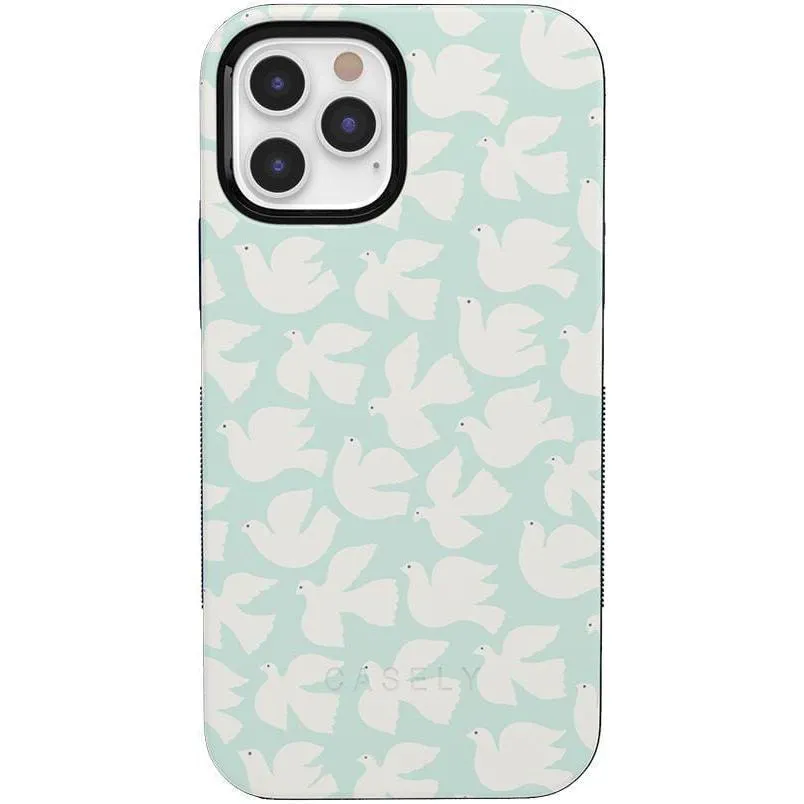 Clearance Price Love Birds | White Doves Case  Last Few Pieces!
