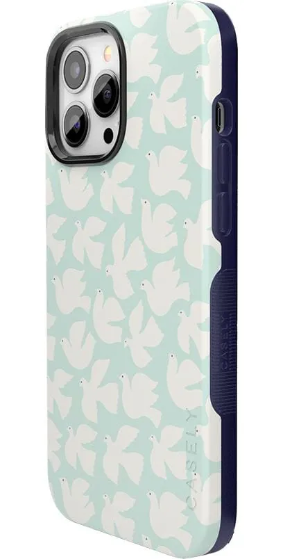 Clearance Price Love Birds | White Doves Case  Last Few Pieces!