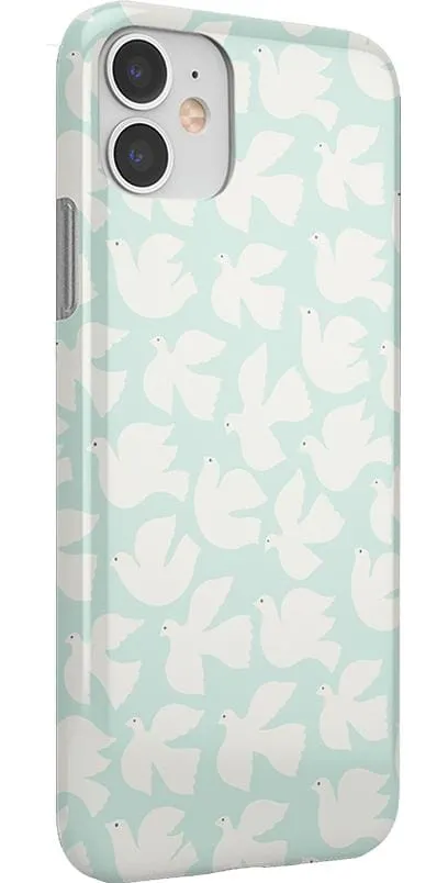 Clearance Price Love Birds | White Doves Case  Last Few Pieces!