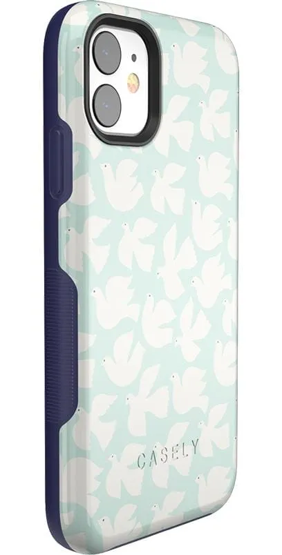 Clearance Price Love Birds | White Doves Case  Last Few Pieces!