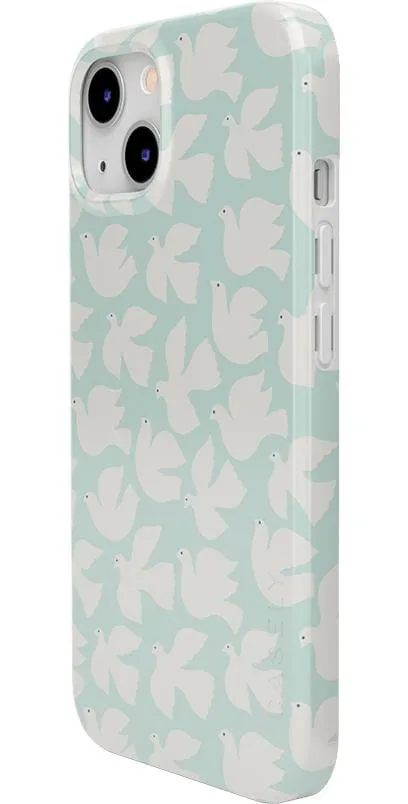 Clearance Price Love Birds | White Doves Case  Last Few Pieces!