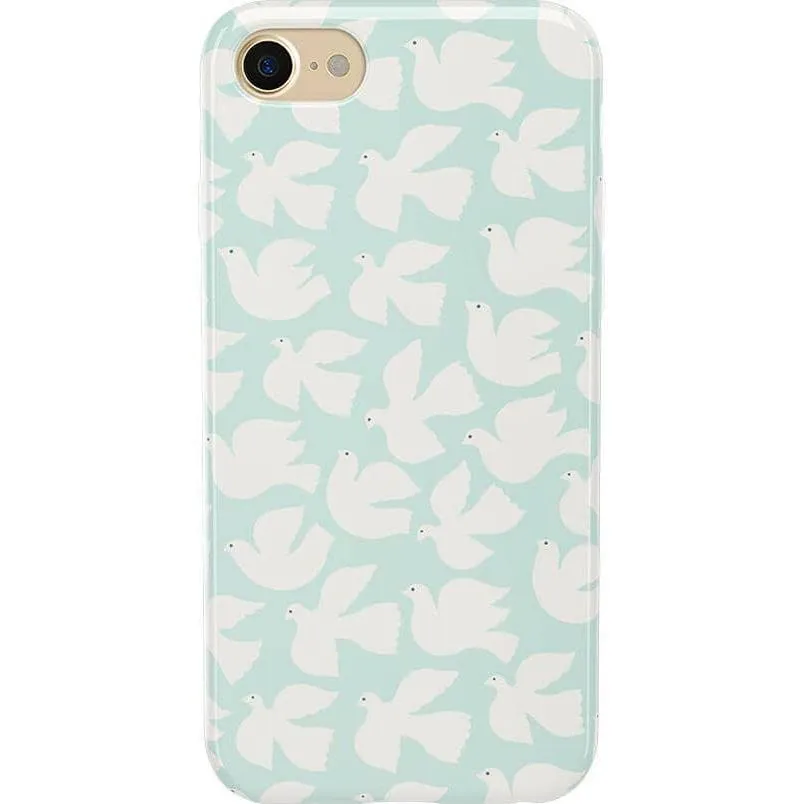 Clearance Price Love Birds | White Doves Case  Last Few Pieces!