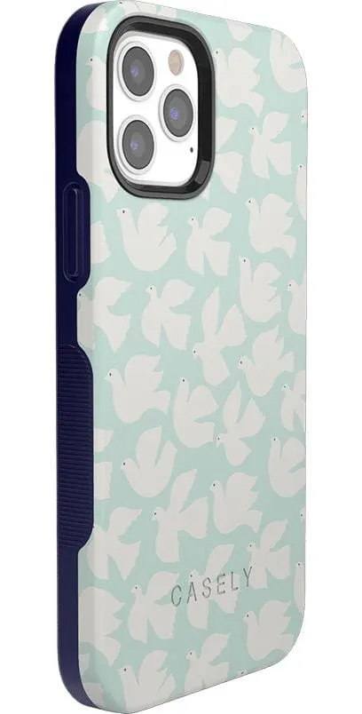 Clearance Price Love Birds | White Doves Case  Last Few Pieces!