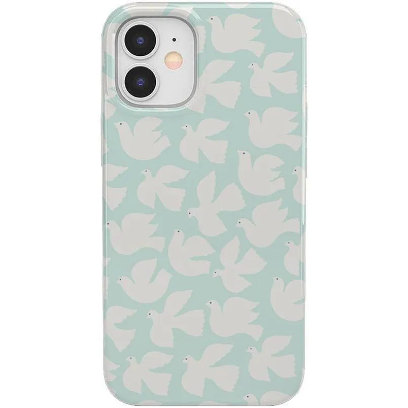 Clearance Price Love Birds | White Doves Case  Last Few Pieces!