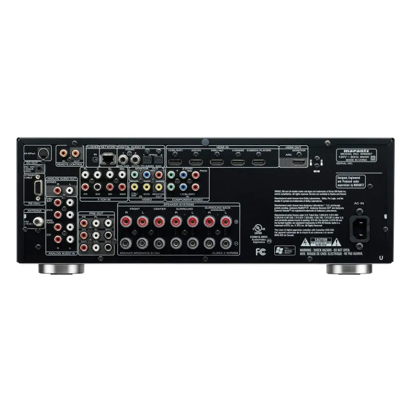 Clearance Price Marantz SR5007 - AV Receiver 4K Video Capability Networking, AirPlay, 7.2 Channel Pre-outs (Silver) | Pre-Owned  Last Few Pieces!