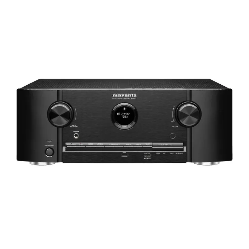 Clearance Price Marantz SR5007 - AV Receiver 4K Video Capability Networking, AirPlay, 7.2 Channel Pre-outs (Silver) | Pre-Owned  Last Few Pieces!