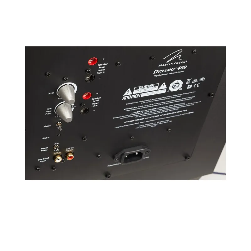 Clearance Price Martin Logan Dynamo 400 Subwoofer (Each)  Limited Availability!