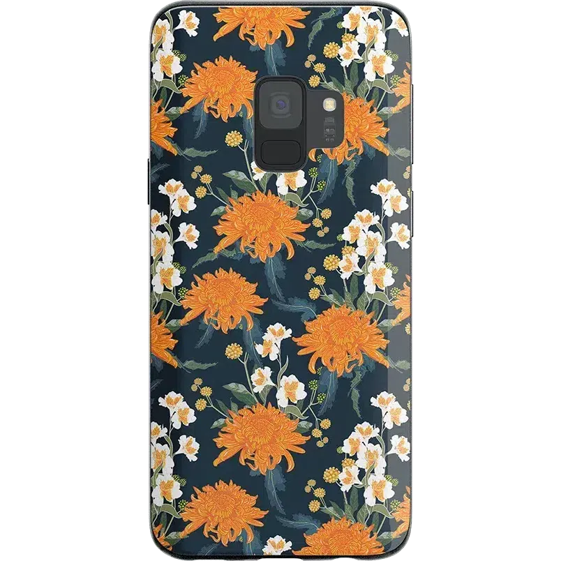 Clearance Price Off Tropic Floral | Exotic Orange Flower Samsung Case  Almost Gone!