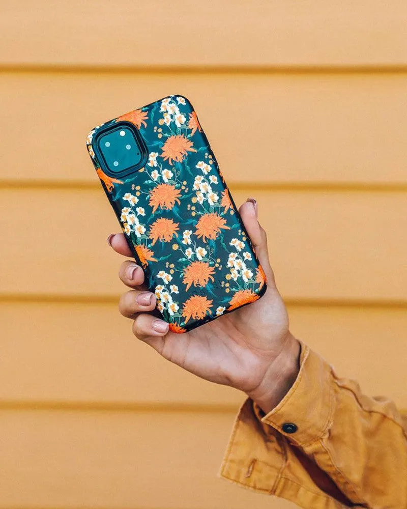 Clearance Price Off Tropic Floral | Exotic Orange Flower Samsung Case  Almost Gone!