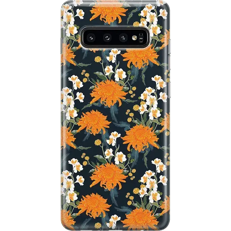 Clearance Price Off Tropic Floral | Exotic Orange Flower Samsung Case  Almost Gone!