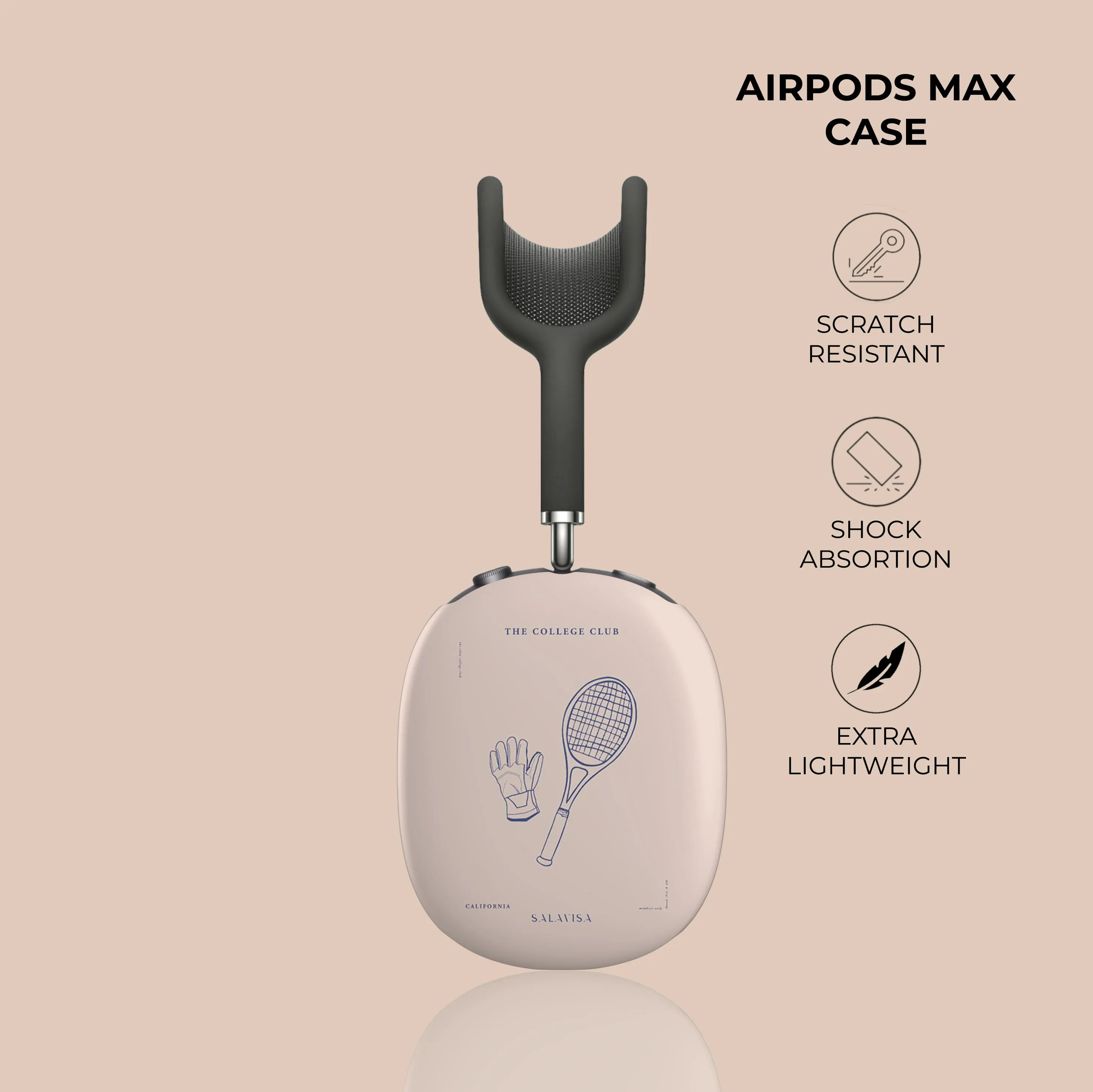 Clearance Price Pink The College AirPods Max Case  Dont Miss Out!