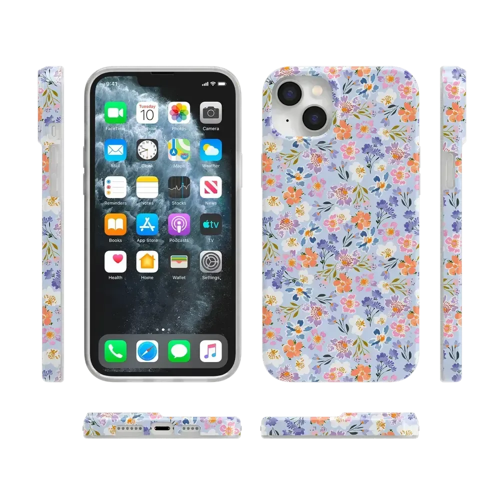 Clearance Price Poppy Meadows | Pastel Floral Case  Limited Stock!